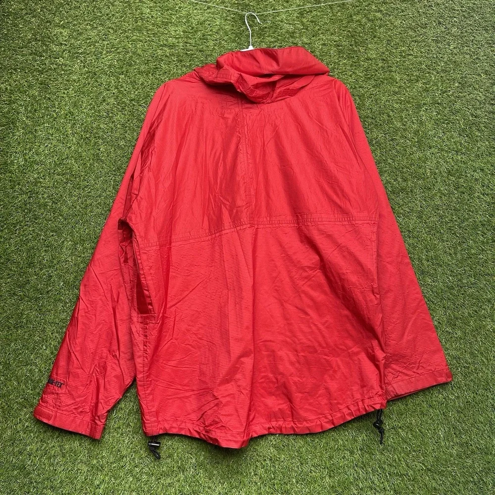 The North Face Goretex Jacket Mens Large Activent Red Hiking Outdoor Gorpcore